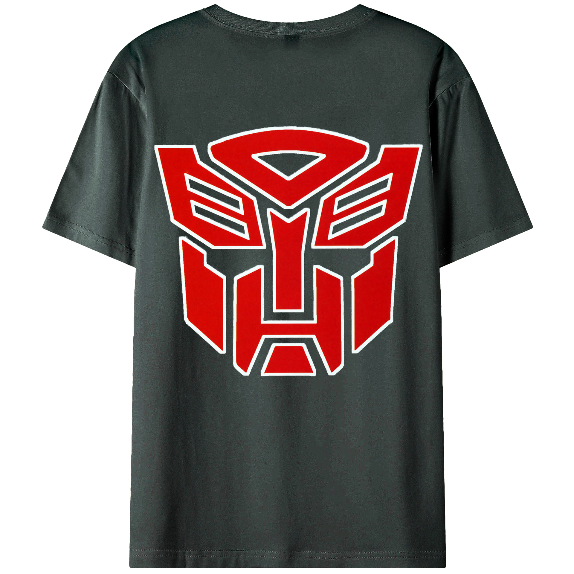 （画像用）  綿100％ メンズ半袖Tシャツ（バックプリント） 通気性